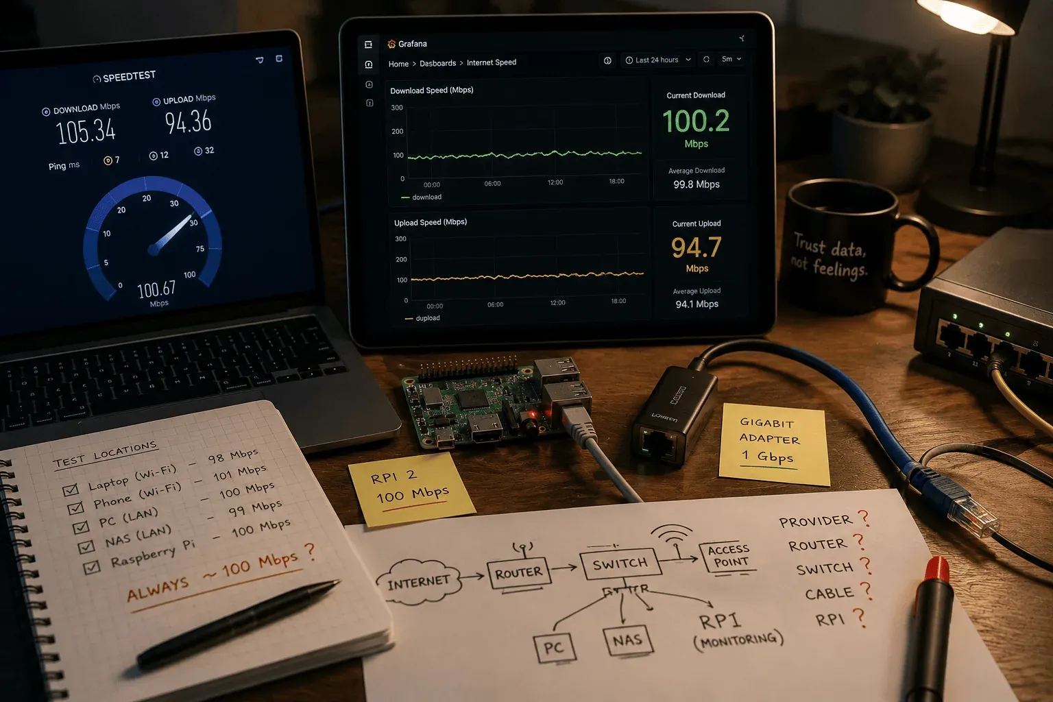 Early measurements and automated monitoring