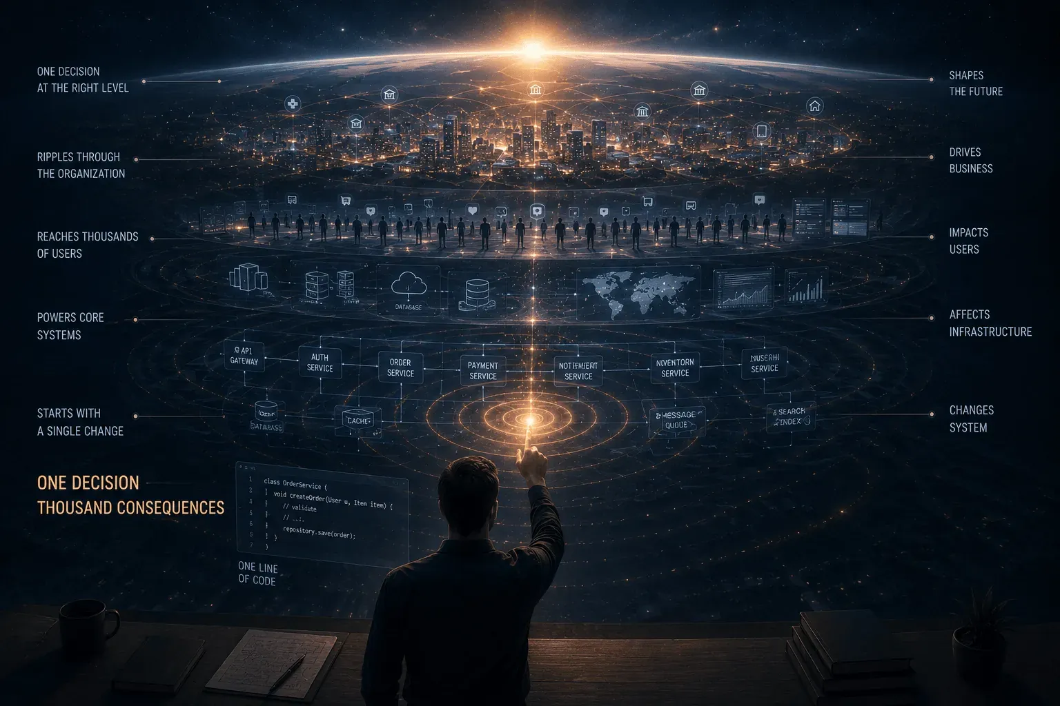 The consequences of one engineering decision