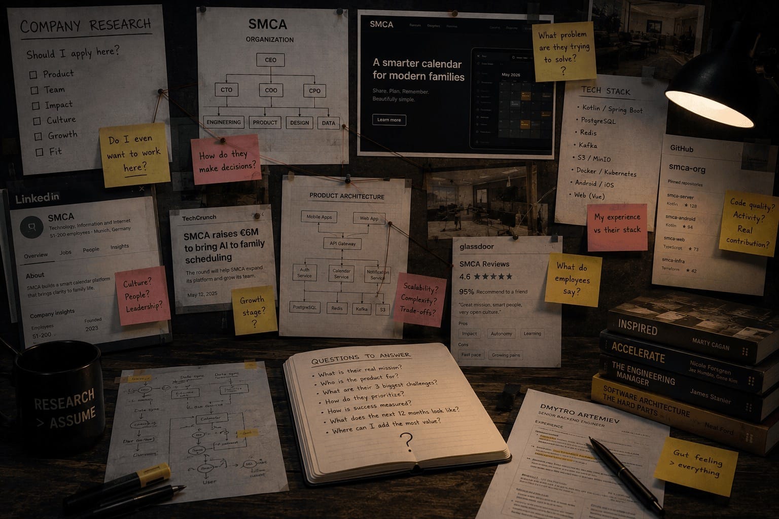 Company research as an engineering investigation
