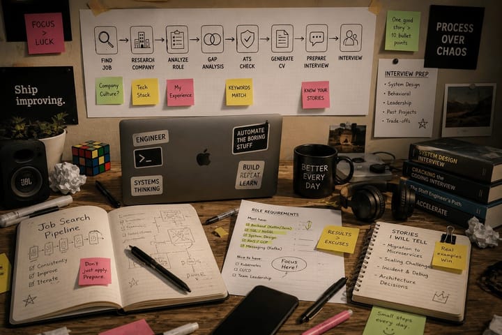 Treating My Job Search Like an Engineering Project